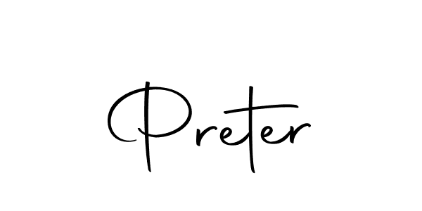 Similarly Autography-DOLnW is the best handwritten signature design. Signature creator online .You can use it as an online autograph creator for name Preter. Preter signature style 10 images and pictures png