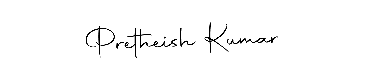 Design your own signature with our free online signature maker. With this signature software, you can create a handwritten (Autography-DOLnW) signature for name Pretheish Kumar. Pretheish Kumar signature style 10 images and pictures png