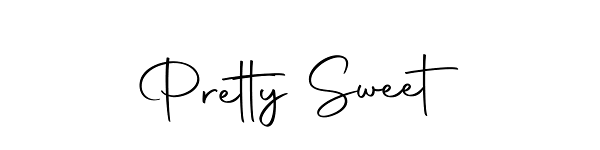 How to make Pretty Sweet signature? Autography-DOLnW is a professional autograph style. Create handwritten signature for Pretty Sweet name. Pretty Sweet signature style 10 images and pictures png