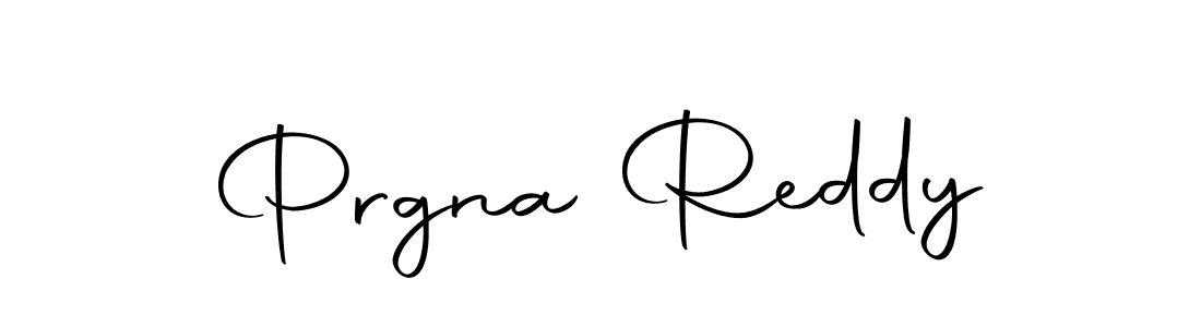 if you are searching for the best signature style for your name Prgna Reddy. so please give up your signature search. here we have designed multiple signature styles  using Autography-DOLnW. Prgna Reddy signature style 10 images and pictures png
