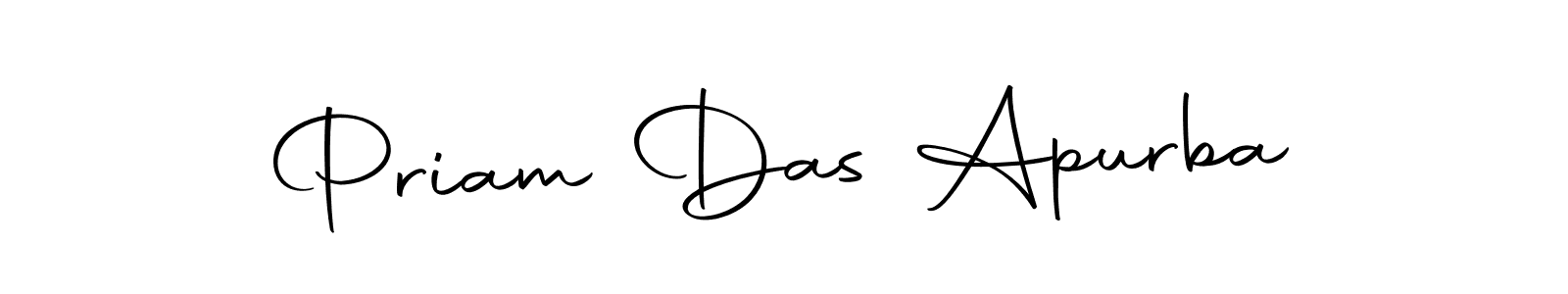 It looks lik you need a new signature style for name Priam Das Apurba. Design unique handwritten (Autography-DOLnW) signature with our free signature maker in just a few clicks. Priam Das Apurba signature style 10 images and pictures png