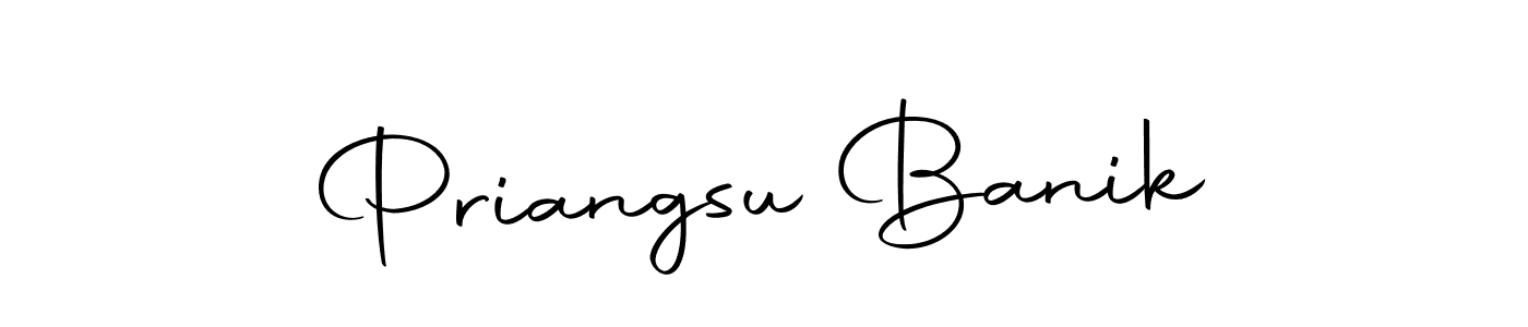 Similarly Autography-DOLnW is the best handwritten signature design. Signature creator online .You can use it as an online autograph creator for name Priangsu Banik. Priangsu Banik signature style 10 images and pictures png