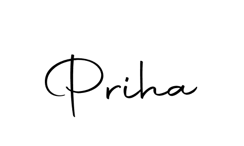 Make a beautiful signature design for name Priha. Use this online signature maker to create a handwritten signature for free. Priha signature style 10 images and pictures png
