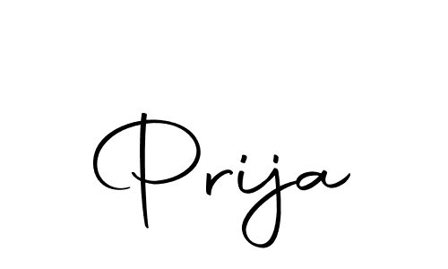 Use a signature maker to create a handwritten signature online. With this signature software, you can design (Autography-DOLnW) your own signature for name Prija. Prija signature style 10 images and pictures png
