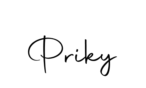 How to make Priky name signature. Use Autography-DOLnW style for creating short signs online. This is the latest handwritten sign. Priky signature style 10 images and pictures png