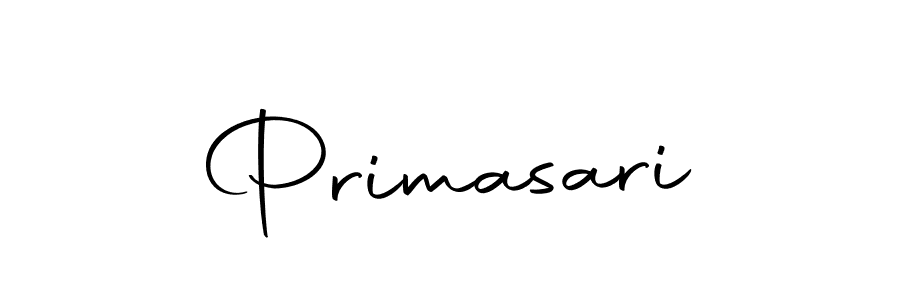 Create a beautiful signature design for name Primasari. With this signature (Autography-DOLnW) fonts, you can make a handwritten signature for free. Primasari signature style 10 images and pictures png