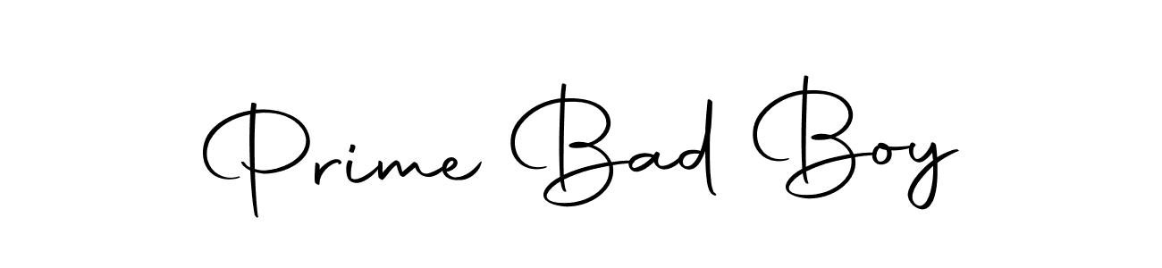 Use a signature maker to create a handwritten signature online. With this signature software, you can design (Autography-DOLnW) your own signature for name Prime Bad Boy. Prime Bad Boy signature style 10 images and pictures png
