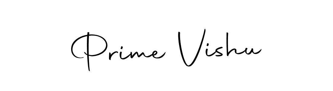 Design your own signature with our free online signature maker. With this signature software, you can create a handwritten (Autography-DOLnW) signature for name Prime Vishu. Prime Vishu signature style 10 images and pictures png