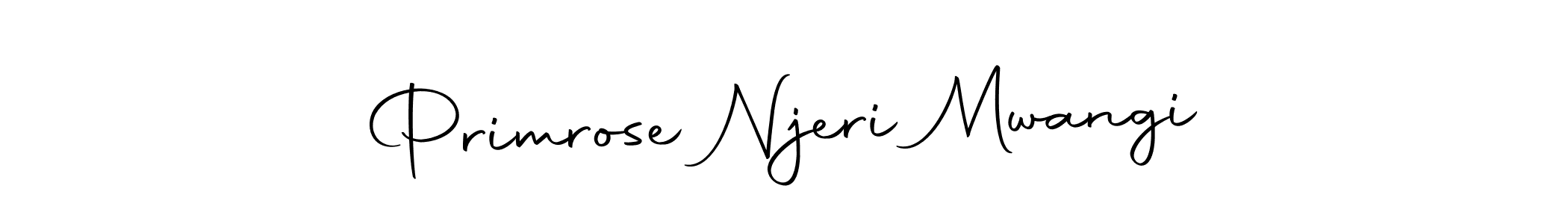 It looks lik you need a new signature style for name Primrose Njeri Mwangi. Design unique handwritten (Autography-DOLnW) signature with our free signature maker in just a few clicks. Primrose Njeri Mwangi signature style 10 images and pictures png