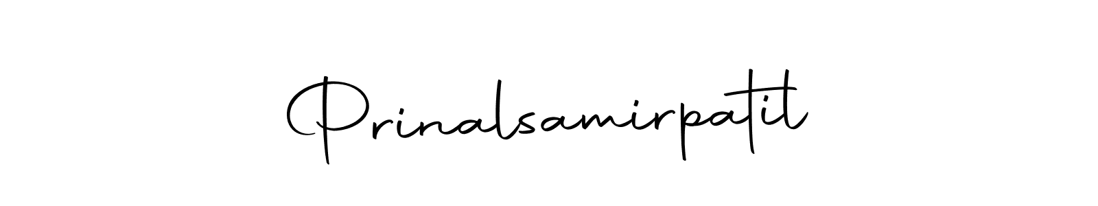 Make a beautiful signature design for name Prinalsamirpatil. With this signature (Autography-DOLnW) style, you can create a handwritten signature for free. Prinalsamirpatil signature style 10 images and pictures png