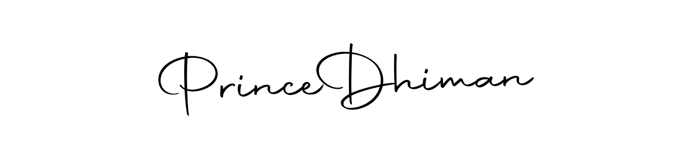 You can use this online signature creator to create a handwritten signature for the name Prince  Dhiman. This is the best online autograph maker. Prince  Dhiman signature style 10 images and pictures png
