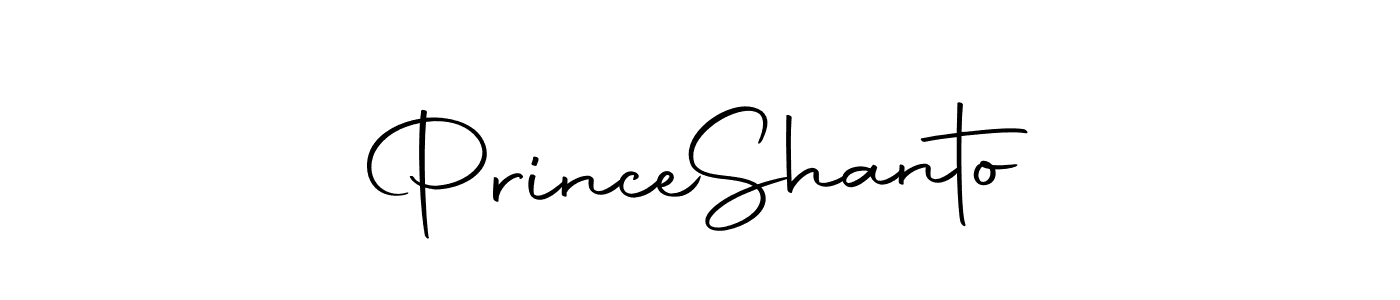 Create a beautiful signature design for name Prince  Shanto. With this signature (Autography-DOLnW) fonts, you can make a handwritten signature for free. Prince  Shanto signature style 10 images and pictures png
