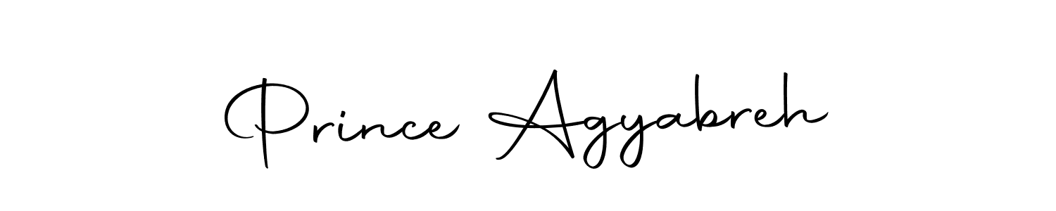 Prince Agyabreh stylish signature style. Best Handwritten Sign (Autography-DOLnW) for my name. Handwritten Signature Collection Ideas for my name Prince Agyabreh. Prince Agyabreh signature style 10 images and pictures png