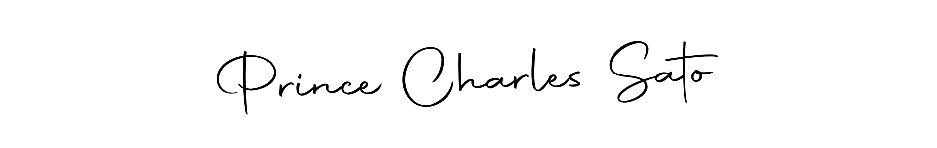 Design your own signature with our free online signature maker. With this signature software, you can create a handwritten (Autography-DOLnW) signature for name Prince Charles Sato. Prince Charles Sato signature style 10 images and pictures png