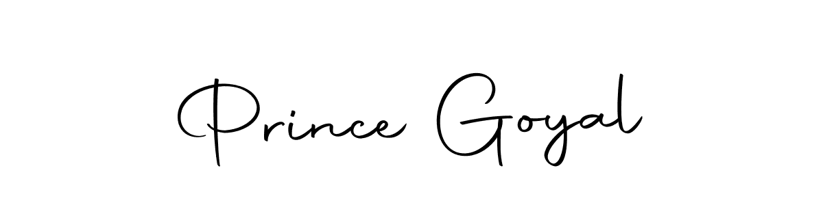 How to make Prince Goyal name signature. Use Autography-DOLnW style for creating short signs online. This is the latest handwritten sign. Prince Goyal signature style 10 images and pictures png