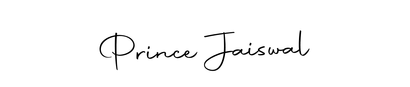 Create a beautiful signature design for name Prince Jaiswal. With this signature (Autography-DOLnW) fonts, you can make a handwritten signature for free. Prince Jaiswal signature style 10 images and pictures png