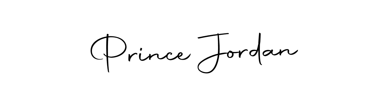 Design your own signature with our free online signature maker. With this signature software, you can create a handwritten (Autography-DOLnW) signature for name Prince Jordan. Prince Jordan signature style 10 images and pictures png