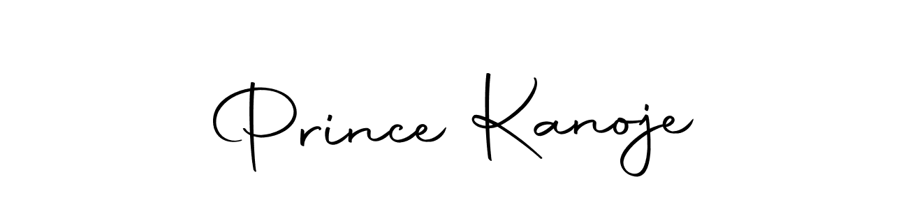 Use a signature maker to create a handwritten signature online. With this signature software, you can design (Autography-DOLnW) your own signature for name Prince Kanoje. Prince Kanoje signature style 10 images and pictures png