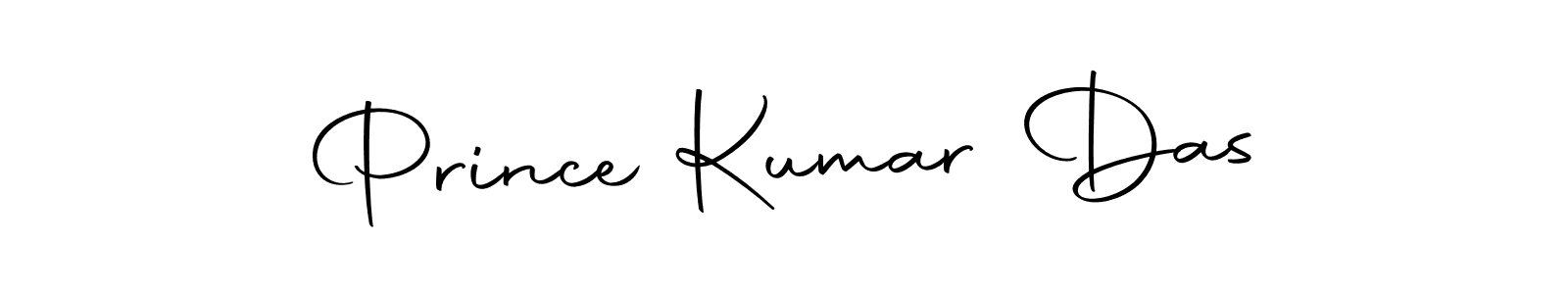 Design your own signature with our free online signature maker. With this signature software, you can create a handwritten (Autography-DOLnW) signature for name Prince Kumar Das. Prince Kumar Das signature style 10 images and pictures png