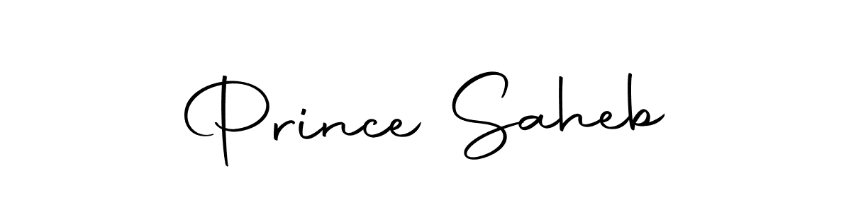 Make a beautiful signature design for name Prince Saheb. Use this online signature maker to create a handwritten signature for free. Prince Saheb signature style 10 images and pictures png