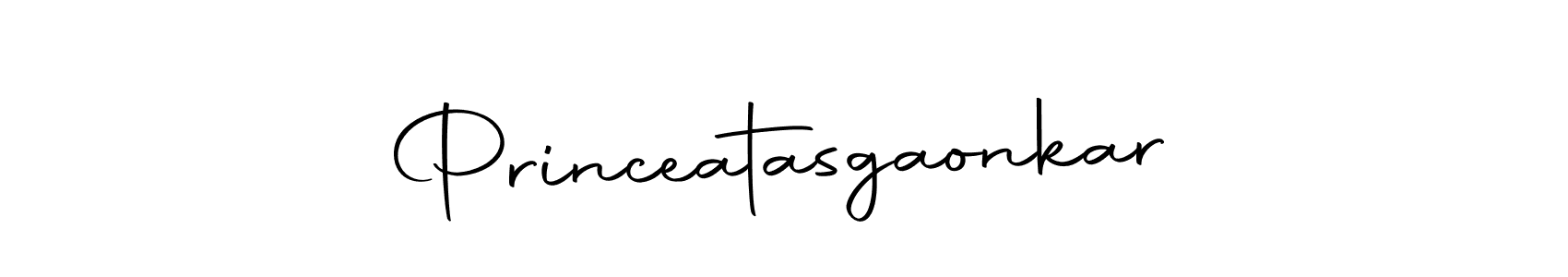 You can use this online signature creator to create a handwritten signature for the name Princeatasgaonkar. This is the best online autograph maker. Princeatasgaonkar signature style 10 images and pictures png