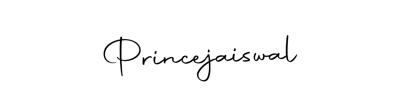 Design your own signature with our free online signature maker. With this signature software, you can create a handwritten (Autography-DOLnW) signature for name Princejaiswal. Princejaiswal signature style 10 images and pictures png