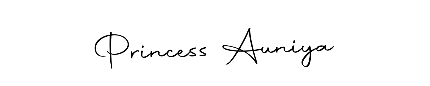 Create a beautiful signature design for name Princess Auniya. With this signature (Autography-DOLnW) fonts, you can make a handwritten signature for free. Princess Auniya signature style 10 images and pictures png