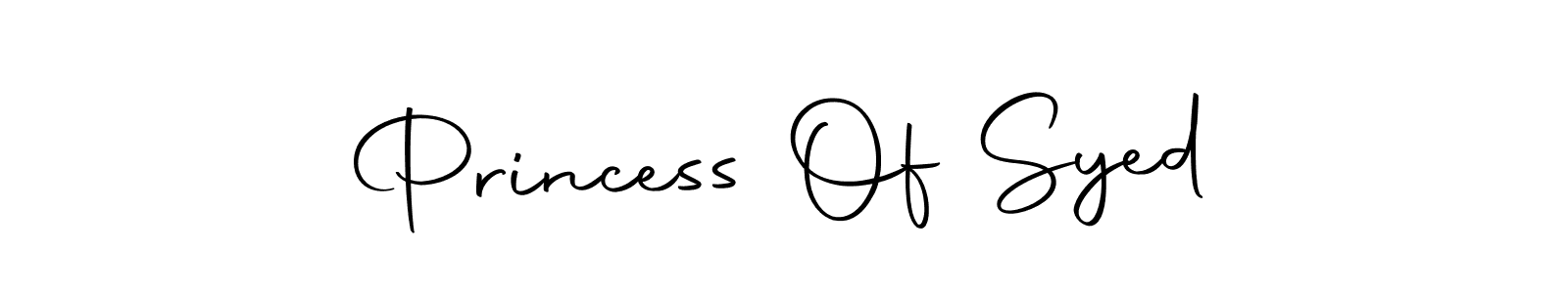 Use a signature maker to create a handwritten signature online. With this signature software, you can design (Autography-DOLnW) your own signature for name Princess Of Syed. Princess Of Syed signature style 10 images and pictures png