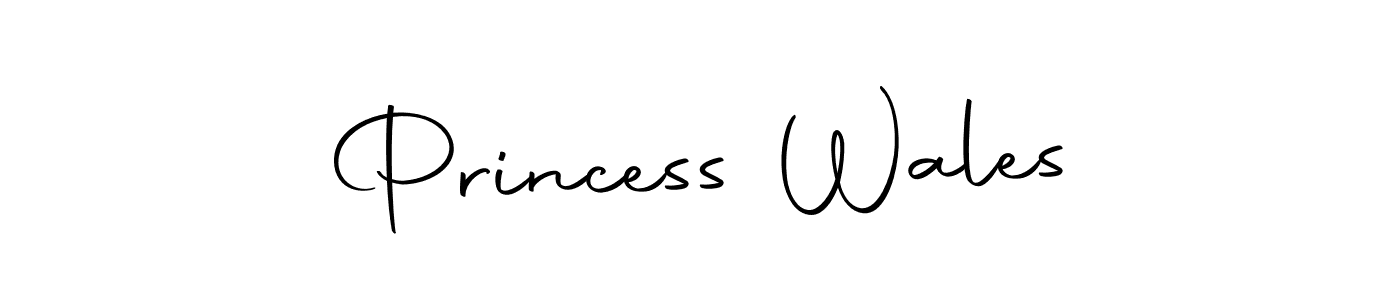 Use a signature maker to create a handwritten signature online. With this signature software, you can design (Autography-DOLnW) your own signature for name Princess Wales. Princess Wales signature style 10 images and pictures png