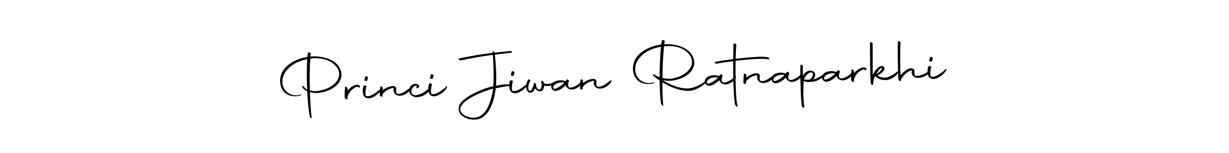 Create a beautiful signature design for name Princi Jiwan Ratnaparkhi. With this signature (Autography-DOLnW) fonts, you can make a handwritten signature for free. Princi Jiwan Ratnaparkhi signature style 10 images and pictures png