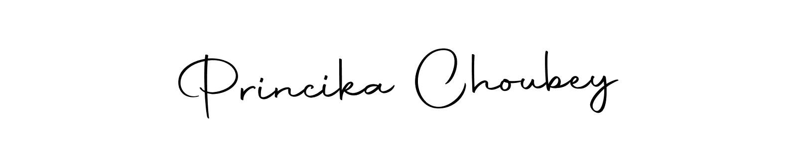 Use a signature maker to create a handwritten signature online. With this signature software, you can design (Autography-DOLnW) your own signature for name Princika Choubey. Princika Choubey signature style 10 images and pictures png