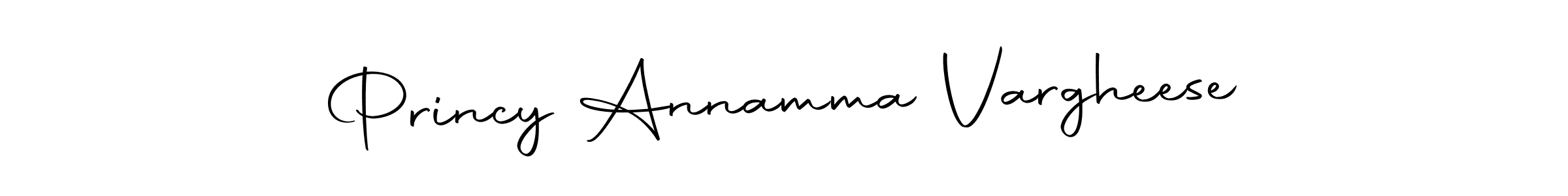 The best way (Autography-DOLnW) to make a short signature is to pick only two or three words in your name. The name Princy Annamma Vargheese include a total of six letters. For converting this name. Princy Annamma Vargheese signature style 10 images and pictures png