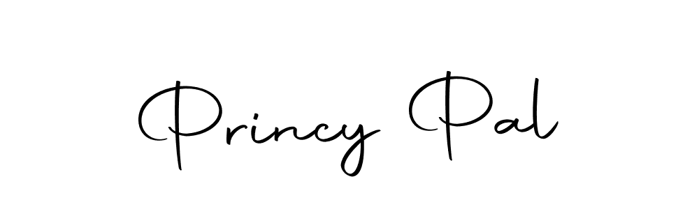 Use a signature maker to create a handwritten signature online. With this signature software, you can design (Autography-DOLnW) your own signature for name Princy Pal. Princy Pal signature style 10 images and pictures png