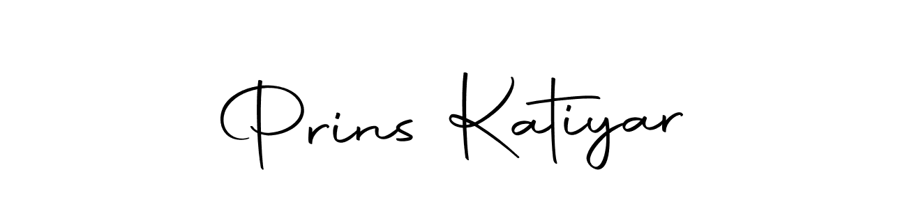Create a beautiful signature design for name Prins Katiyar. With this signature (Autography-DOLnW) fonts, you can make a handwritten signature for free. Prins Katiyar signature style 10 images and pictures png