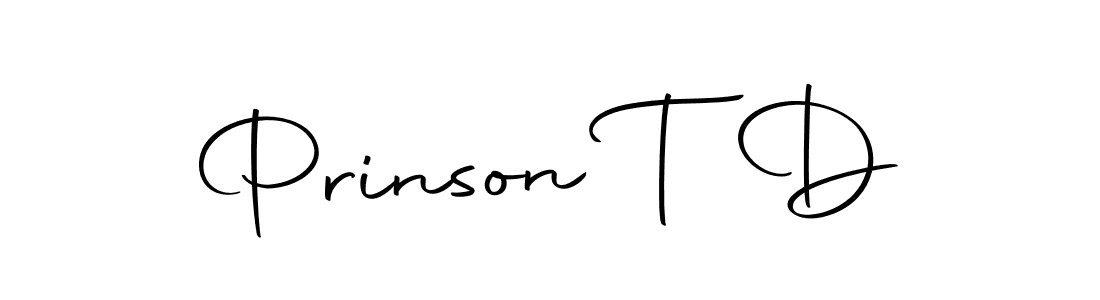 Also You can easily find your signature by using the search form. We will create Prinson T D name handwritten signature images for you free of cost using Autography-DOLnW sign style. Prinson T D signature style 10 images and pictures png