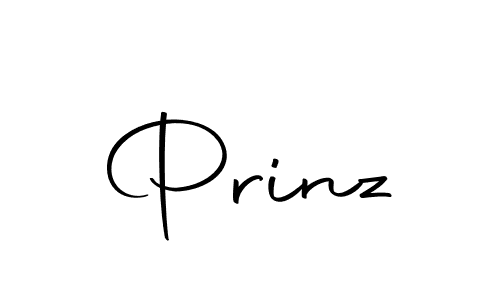 Create a beautiful signature design for name Prinz. With this signature (Autography-DOLnW) fonts, you can make a handwritten signature for free. Prinz signature style 10 images and pictures png