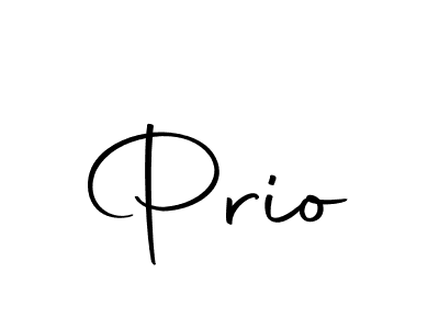 Make a beautiful signature design for name Prio. With this signature (Autography-DOLnW) style, you can create a handwritten signature for free. Prio signature style 10 images and pictures png