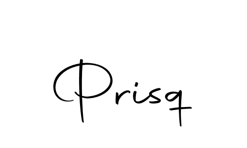 Prisq stylish signature style. Best Handwritten Sign (Autography-DOLnW) for my name. Handwritten Signature Collection Ideas for my name Prisq. Prisq signature style 10 images and pictures png