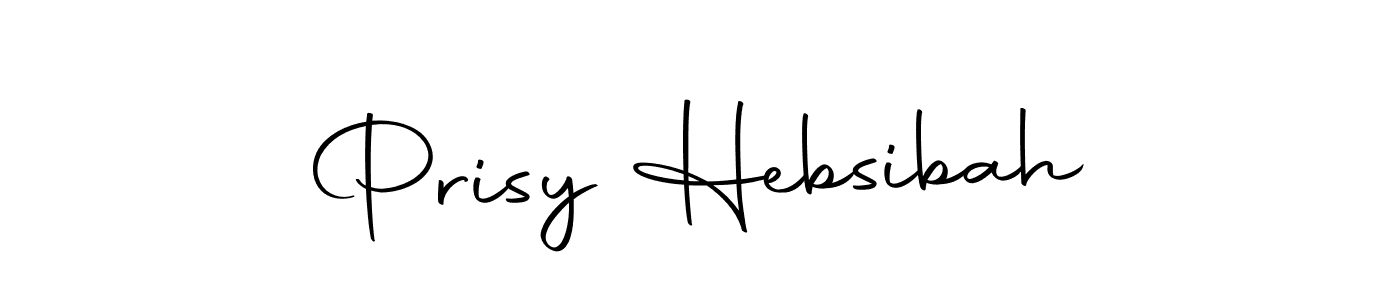 Use a signature maker to create a handwritten signature online. With this signature software, you can design (Autography-DOLnW) your own signature for name Prisy Hebsibah. Prisy Hebsibah signature style 10 images and pictures png