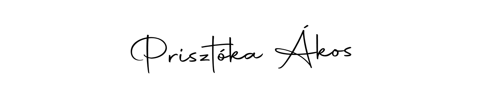 Create a beautiful signature design for name Prisztóka Ákos. With this signature (Autography-DOLnW) fonts, you can make a handwritten signature for free. Prisztóka Ákos signature style 10 images and pictures png