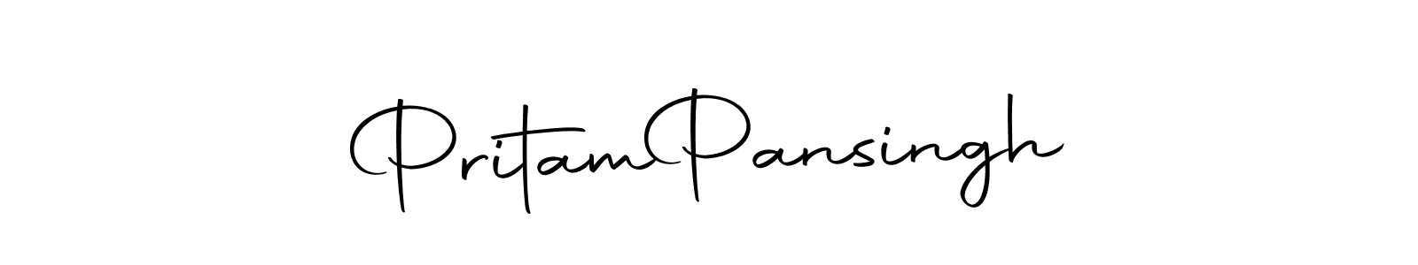 Pritam  Pansingh stylish signature style. Best Handwritten Sign (Autography-DOLnW) for my name. Handwritten Signature Collection Ideas for my name Pritam  Pansingh. Pritam  Pansingh signature style 10 images and pictures png