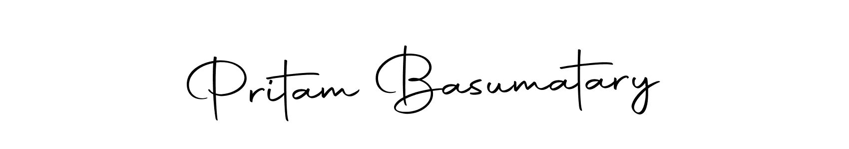 Make a beautiful signature design for name Pritam Basumatary. Use this online signature maker to create a handwritten signature for free. Pritam Basumatary signature style 10 images and pictures png