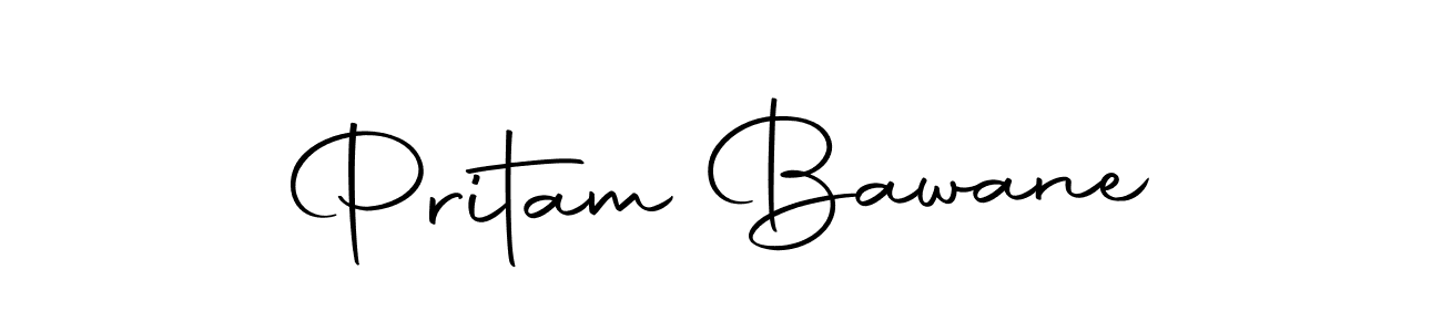 Design your own signature with our free online signature maker. With this signature software, you can create a handwritten (Autography-DOLnW) signature for name Pritam Bawane. Pritam Bawane signature style 10 images and pictures png