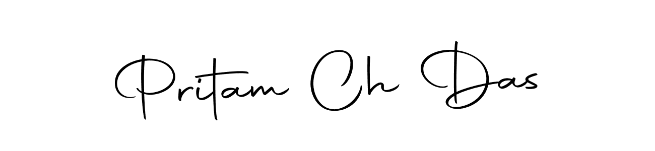 Create a beautiful signature design for name Pritam Ch Das. With this signature (Autography-DOLnW) fonts, you can make a handwritten signature for free. Pritam Ch Das signature style 10 images and pictures png