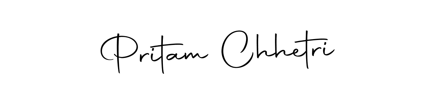 Also we have Pritam Chhetri name is the best signature style. Create professional handwritten signature collection using Autography-DOLnW autograph style. Pritam Chhetri signature style 10 images and pictures png