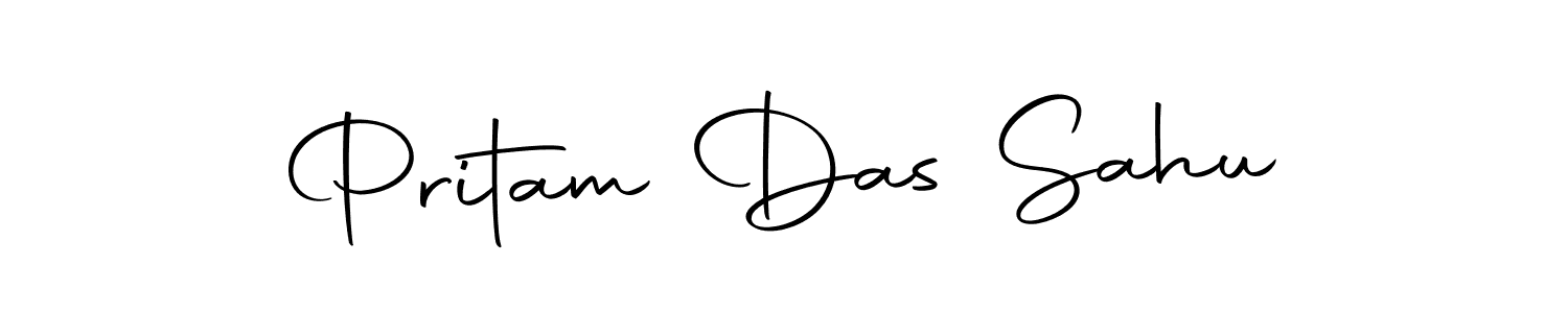 Design your own signature with our free online signature maker. With this signature software, you can create a handwritten (Autography-DOLnW) signature for name Pritam Das Sahu. Pritam Das Sahu signature style 10 images and pictures png