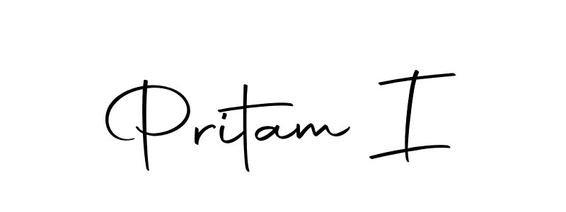 How to Draw Pritam I signature style? Autography-DOLnW is a latest design signature styles for name Pritam I. Pritam I signature style 10 images and pictures png