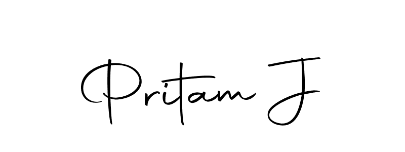 Once you've used our free online signature maker to create your best signature Autography-DOLnW style, it's time to enjoy all of the benefits that Pritam J name signing documents. Pritam J signature style 10 images and pictures png