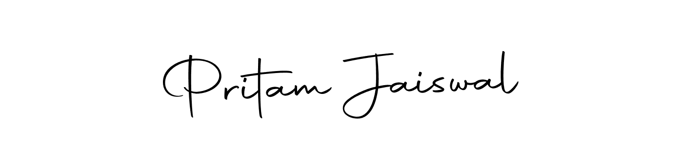 The best way (Autography-DOLnW) to make a short signature is to pick only two or three words in your name. The name Pritam Jaiswal include a total of six letters. For converting this name. Pritam Jaiswal signature style 10 images and pictures png