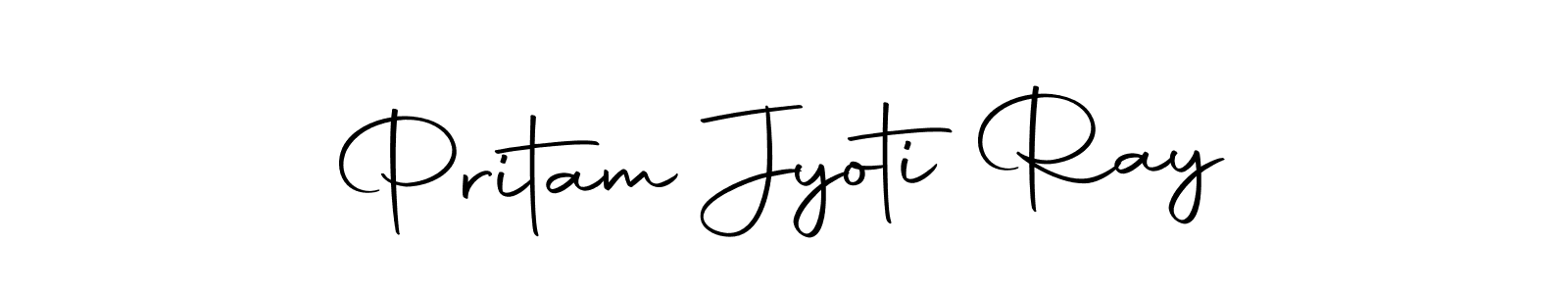 The best way (Autography-DOLnW) to make a short signature is to pick only two or three words in your name. The name Pritam Jyoti Ray include a total of six letters. For converting this name. Pritam Jyoti Ray signature style 10 images and pictures png